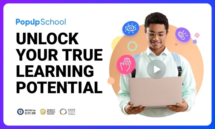 Screenshot of PopUp School website