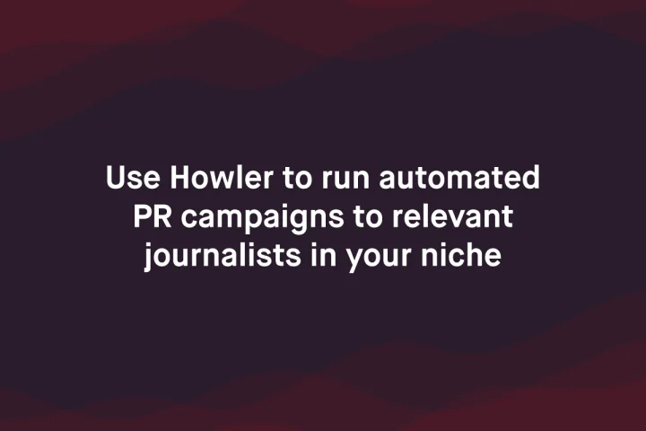 Screenshot of Howler AI website