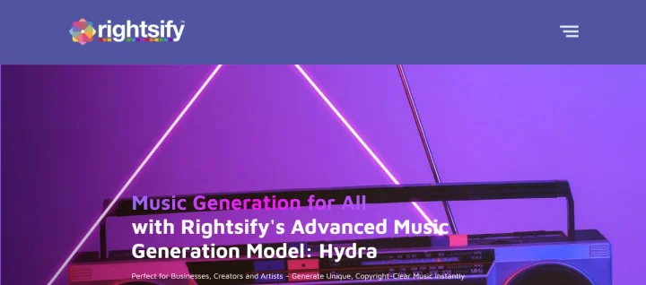 Screenshot of Hydra website