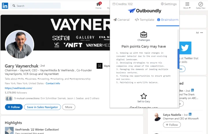 Screenshot of Outboundly website