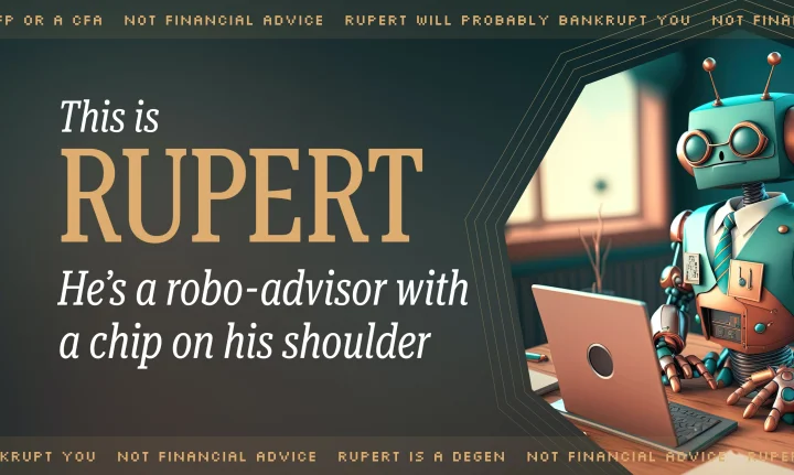Screenshot of Rupert website