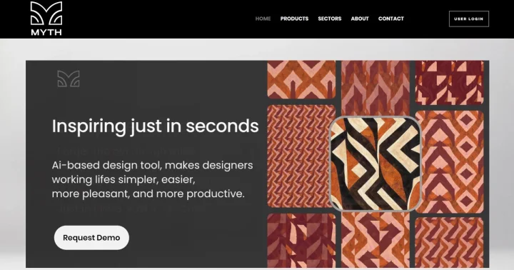 Screenshot of Myth.Ai website
