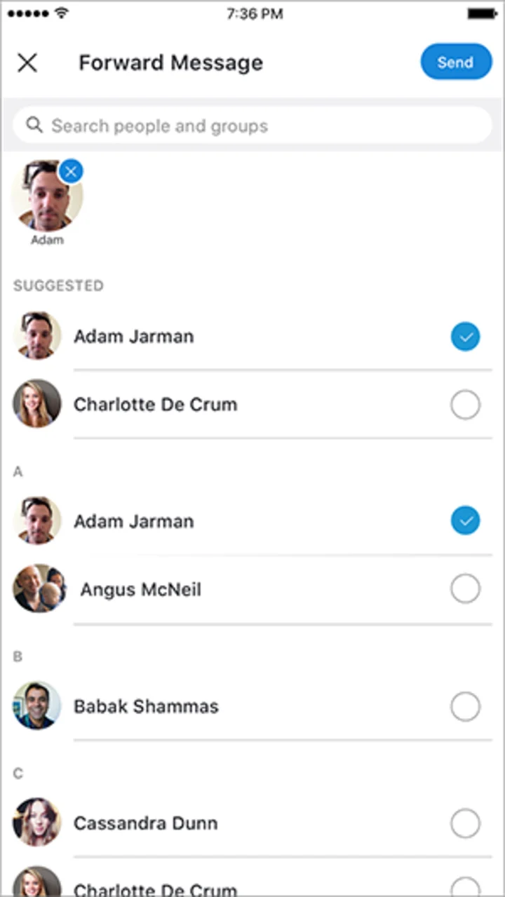 Screenshot of Skype website