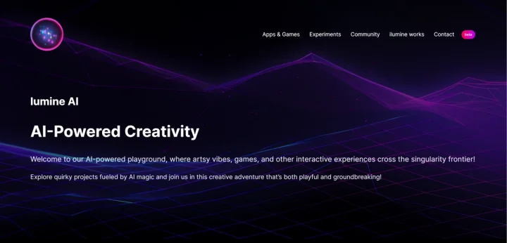 Screenshot of Insta 3D website