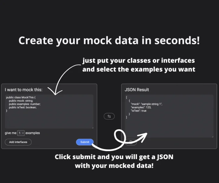 Screenshot of MockThis website