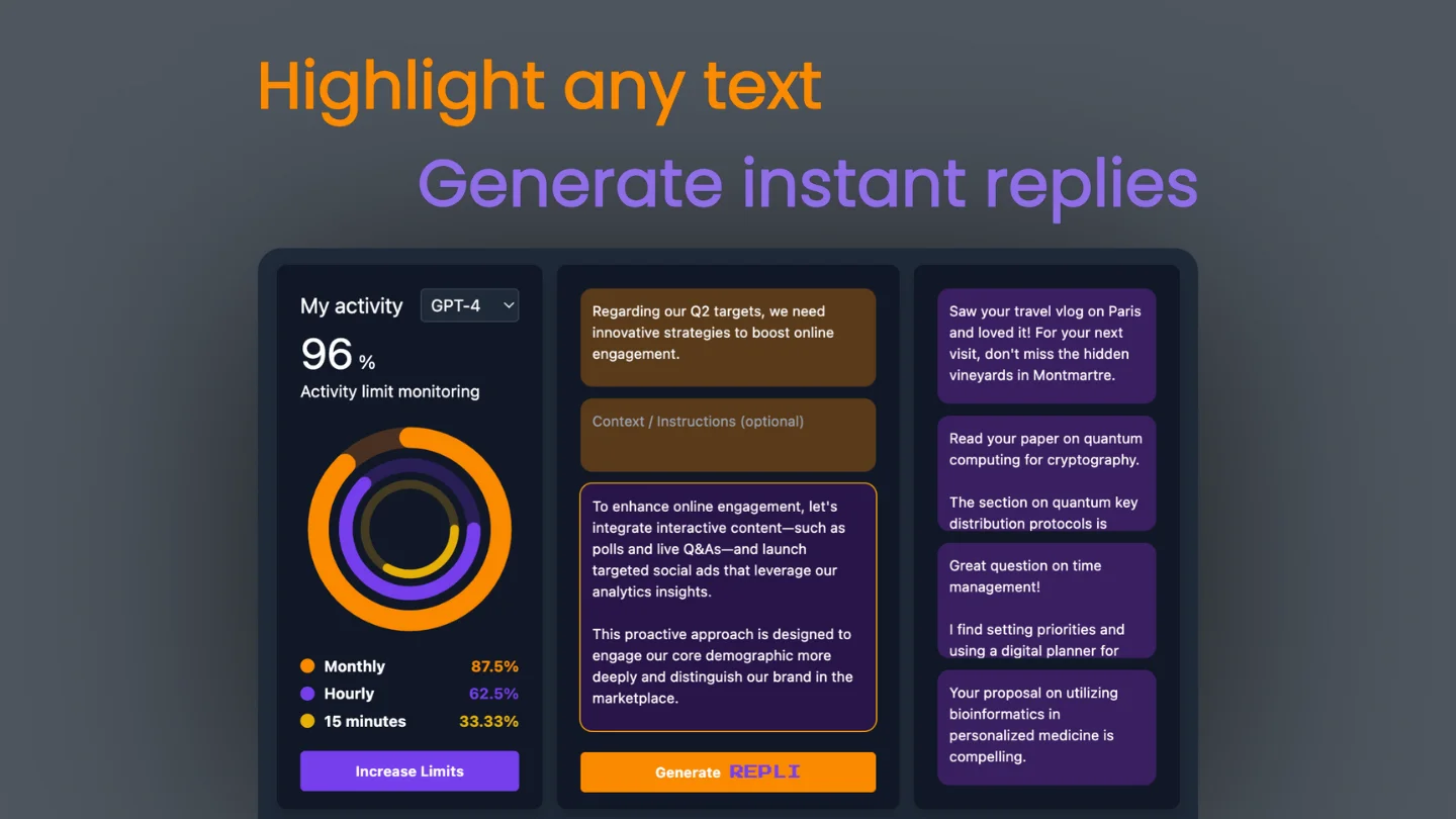 Screenshot of airepli.io website