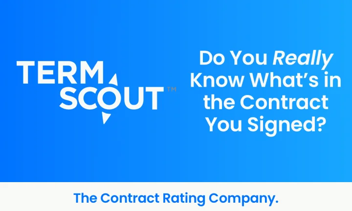 Screenshot of TermScout website