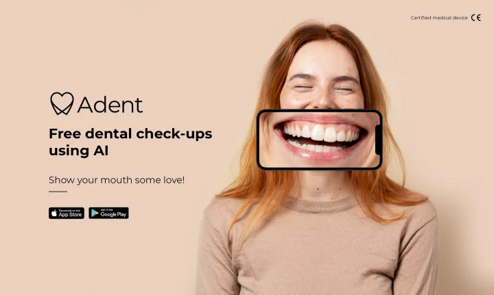 Screenshot of Adent (2020) website