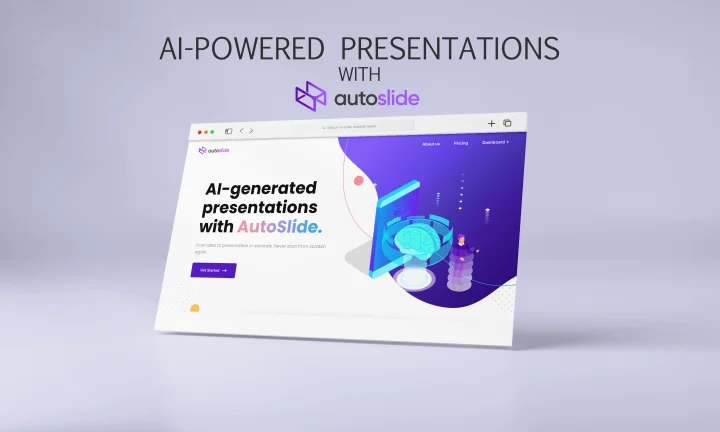 Screenshot of AutoSlide website