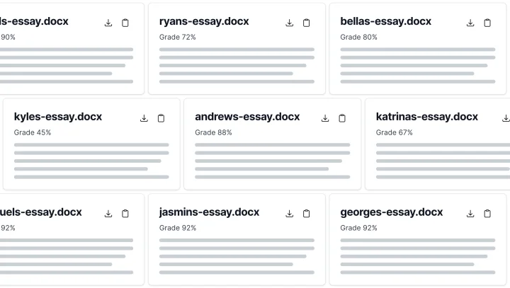 Screenshot of Lazy Teacher website