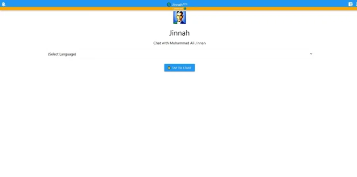 Screenshot of Jinnah website