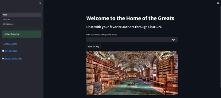 Screenshot of UncensoredGreats website