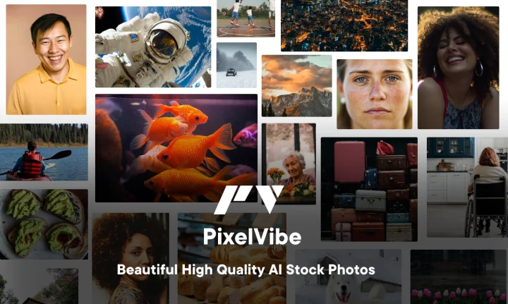 Screenshot of Pixelvibe website