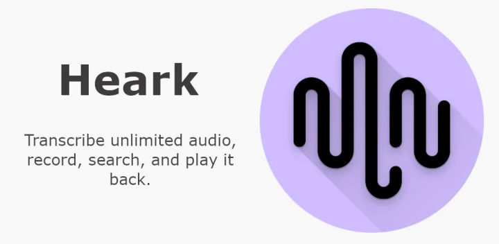 Screenshot of Heark website
